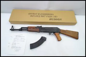 「ハドソン AK47　SMG金属モデルガン　木製ストック」買取実績